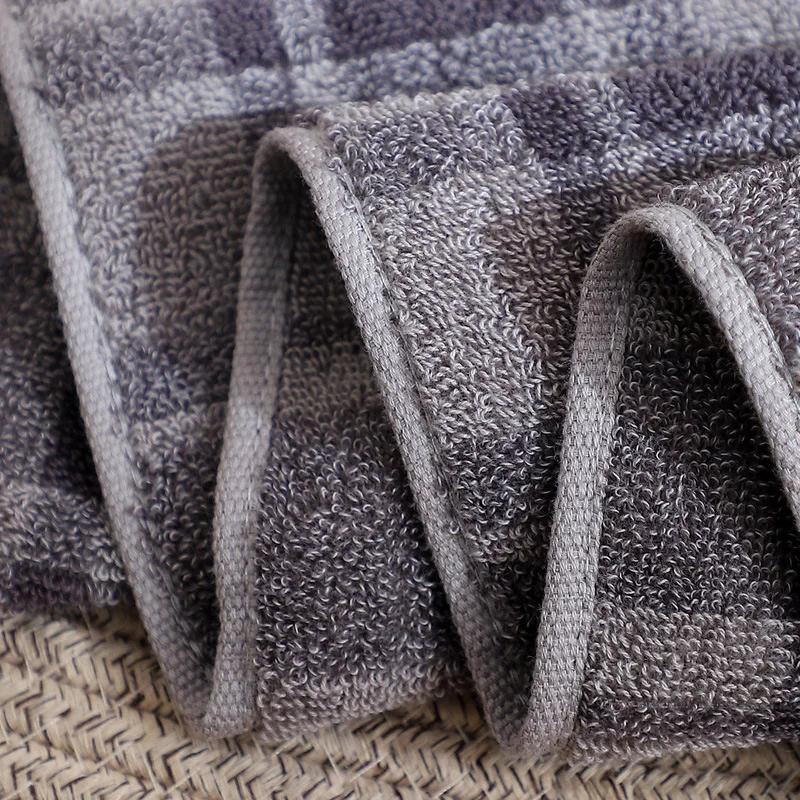Asciugamano a Quadri in Cotone Stile Giapponese Asciugamano Viso da Bagno Stile Britannico Super Assorbente Asciugamano per B&B Hotel