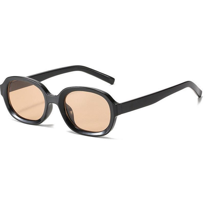 European & American Style Women's Sunglasses, Men's Korean Style Personality Oval Frame Eyewear