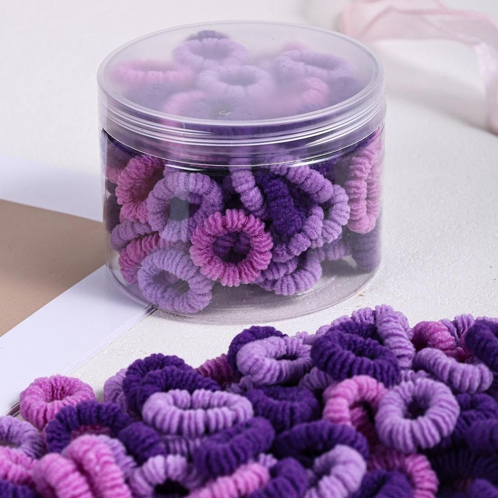 High-Elasticity Hair Ties for Girls - Gentle on Hair, Perfect for Children's Hairstyles