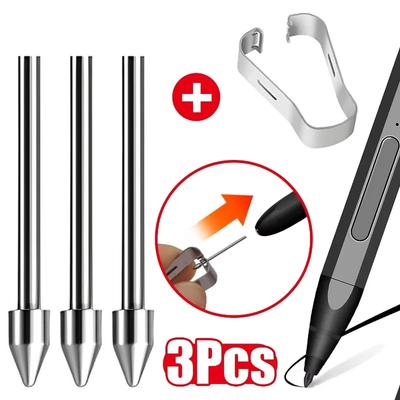 Tablet Pencil Nib Wear Resistant Replacement Stylus Tip Metal Pen Tips For Samsung Galaxy Tab S6 S7 S8 S9 S10U S23 Ultra Note 20