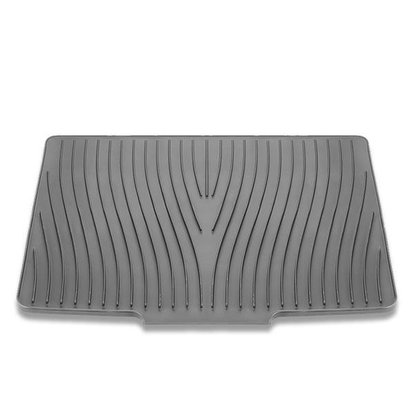 Silicone Tableware Drain Mat Anti Slip Sink Mat Slope Guide Bowl Dish Drying Filter Mat Heat Resistant Pad Kitchen Accessorie