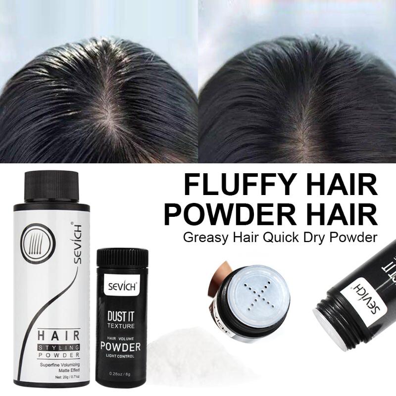 No More Oily Hair- Puff Powder for Enhanced Volume and Oil-Control