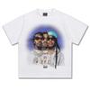 Migos Grafické tričko Unisex Oversized Hip Hopová skupina Ležérní Bavlna Krátký rukáv Vintage Streetwear Hype pro mládež
