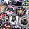 Wildnis Outdoor Stickerei Patches für Kleidung Aufbügel-Patches auf Kleidung Camping Abenteuer Patch für Kleidung Aufkleber Abzeichen