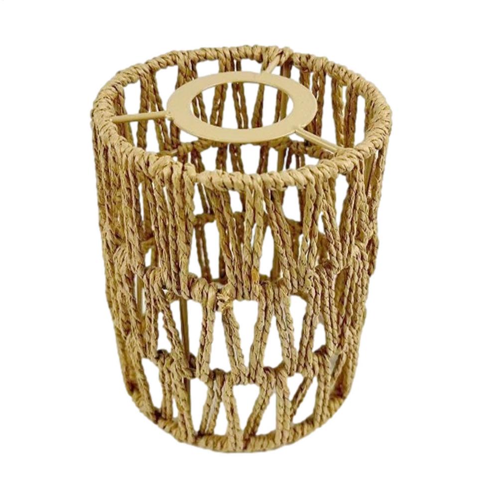 

1 шт. абажур из ротанга ручной работы, подвесной светильник для кафе, отеля, потолочный подвесной светильник для домашнего декора ресторана