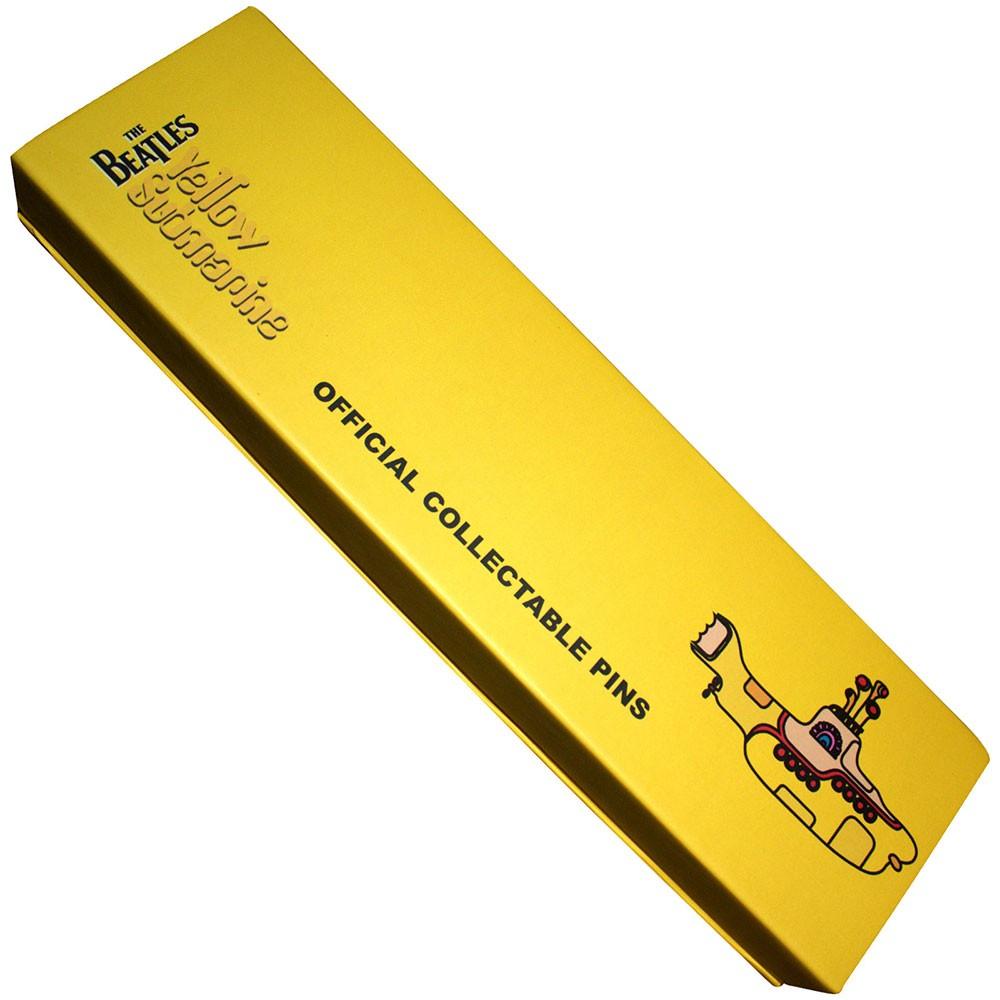 The Beatles Yellow Submarine Portholes Pin Badge Set (Pack of 4)