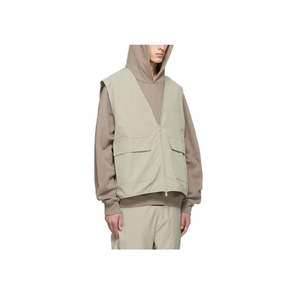 Fear of God Essentials Spring/Summer 2022 Cotton Vest Seafoam Men Tops Green FOG-SS22-499