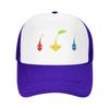 Pikmin Characters Cap Fashion Casual Mesh Baseball Caps Adjustable Hat Hip Hop Summer Unisex Baseball Hats Polychromatic