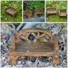Chair Miniatures DIY Garden Ornament Miniature Bench