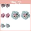 Modern Earrings Floral For Women Chic Street Fashion Simple Design Elegant