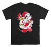 Christmas Mickey Mouse Santa Tshirt Unisex