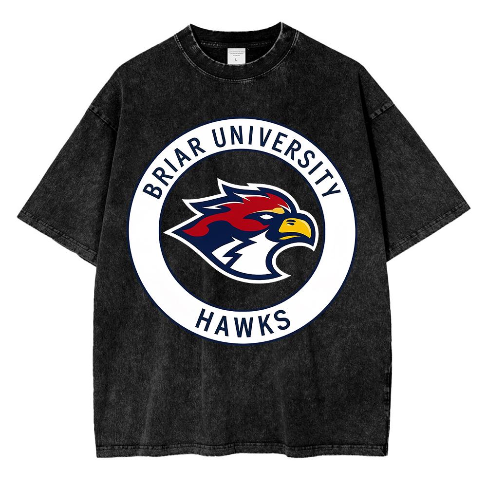 Cotton Vintage Washed Off Campus Graham 44 T Shirt Fashion Men Briar University Hawks Di Laurentis 66 Tucker 46 Tees Shirts Daily Wear Cool Top