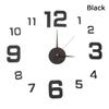 DIY Luminous Stickers Wall Decor Wall Clock Digital Clock 3D