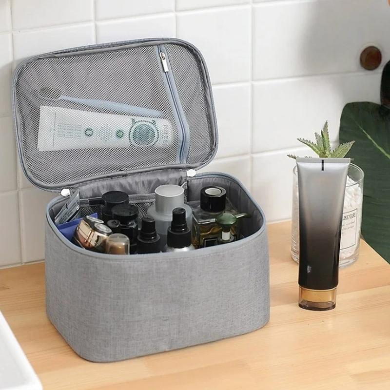 Large Capacity Toiletry Bag Travel Bag with Hanging Hook for Men and Women Waterproof Travel Cosmetic Bag Bathroom Storage Bag