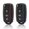 Silikonový kryt dálkového ovladače Flip Key Flip Cover pro ŠKODA Fabia Octavia Pro SEAT Leon Toledo Altea Ibiza Pro VW Golf Polo Bora Beetle