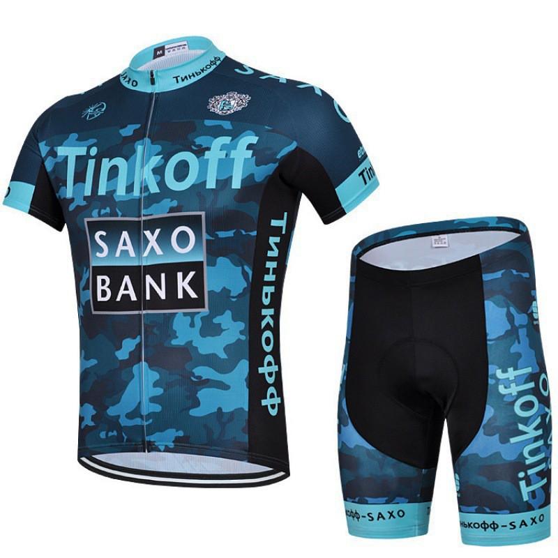 Unisex Short Sleeve Cycling Jersey Set Road Mountain Bike MTB Downhill Riding