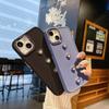 Suitable for Apple 14PROMAX Metal Photo Frame Love Solid Color TPU Mobile Phone Case IPhone 16 15 Mobile Phone