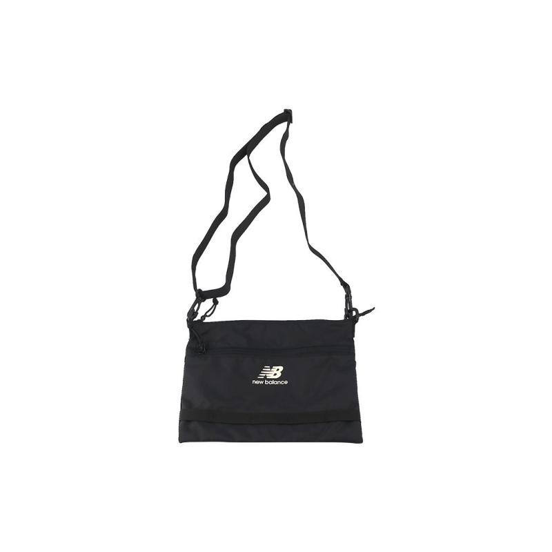 New Balance Fabric Messenger Bag Crossbody Bag Shoulder Bag Unisex Black New Balance LAB13608-BK 4945₽