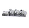 Threading dies for manual pipe threader and portable pipe threader