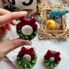 Christmas Refrigerator Magnets Kawaii Wreath Fridge Magnets Cute Decorative Magnets Personalized Fridge Magnet Locker Cabinet