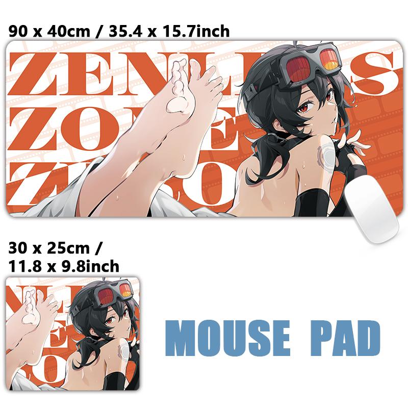 Gaming Hoshimi Miyabi Ye Shunguang Mouse Pad Evelyn Ellen Zenless Zone Zero Keyboard Desk Mats XXL Anime Girls Mousepad