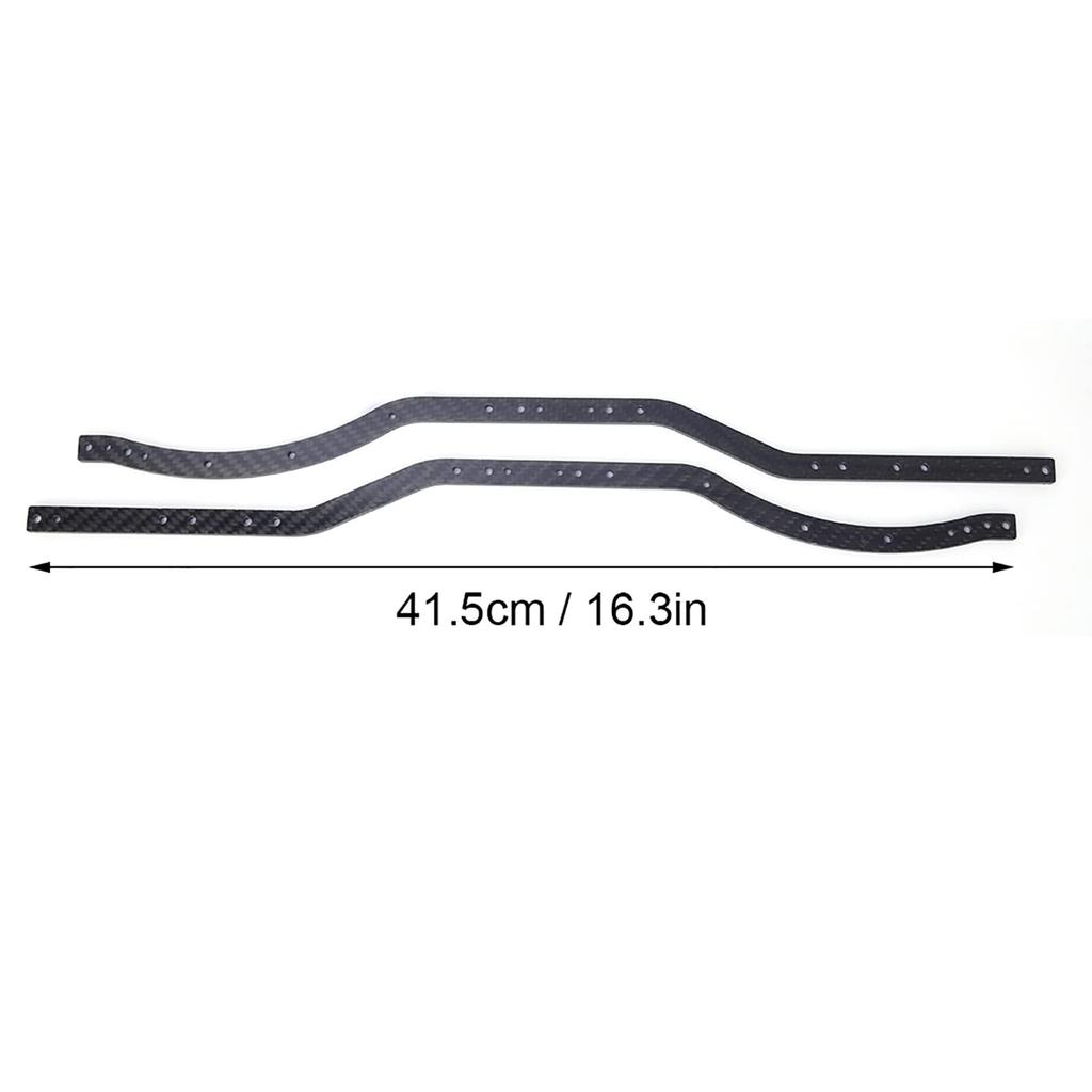 RC Chassis Frame Rails, Impact Resistant RC Crawler Frame Rails for Axial SCX10 RC