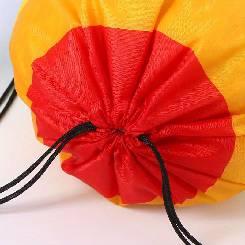 1pc Rainbow Color Bundle Pocket, Portable Travel Clothes Shoes Storage Bag Backpack, Colorful Dustproof Polyester Storage Bag with Drawstring