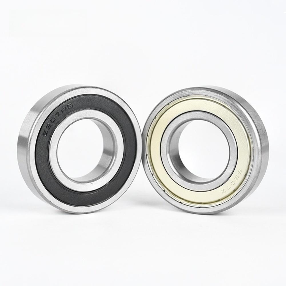 2pcs 35x72x17mm Deep Groove Ball Bearing 6207ZZ 6207RS Bearing For Handcarts Agricultural Machinery Power Tools Maintenance