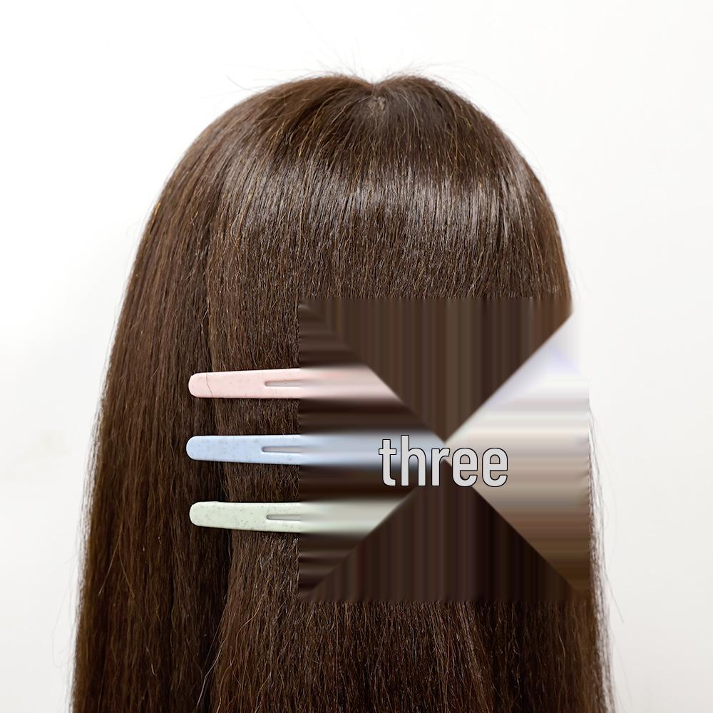 Wheat Straw No-Crease Duckbill Hair Styling and Sectioning Clip