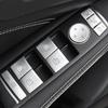 14X Car Accessories Window Switch Button Stickers For Mercedes Benz C180 C200 C230 C250 2008 2009 2010 2011 2012 2013 2014 2015