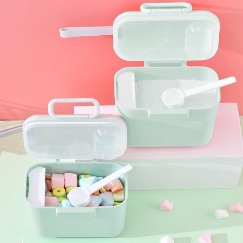 Baby Milk Powder Box Out Large Capacity Milk Powder Storage Box Baby Portable Portable Milk Powder Boxes Of Various Styles
