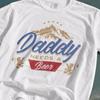 Daddy Needs Beer Vintage Mountain Graphic Tee | Comfort Colors Brewery Outfit | Funny Graphic Tee | Bootleg Design