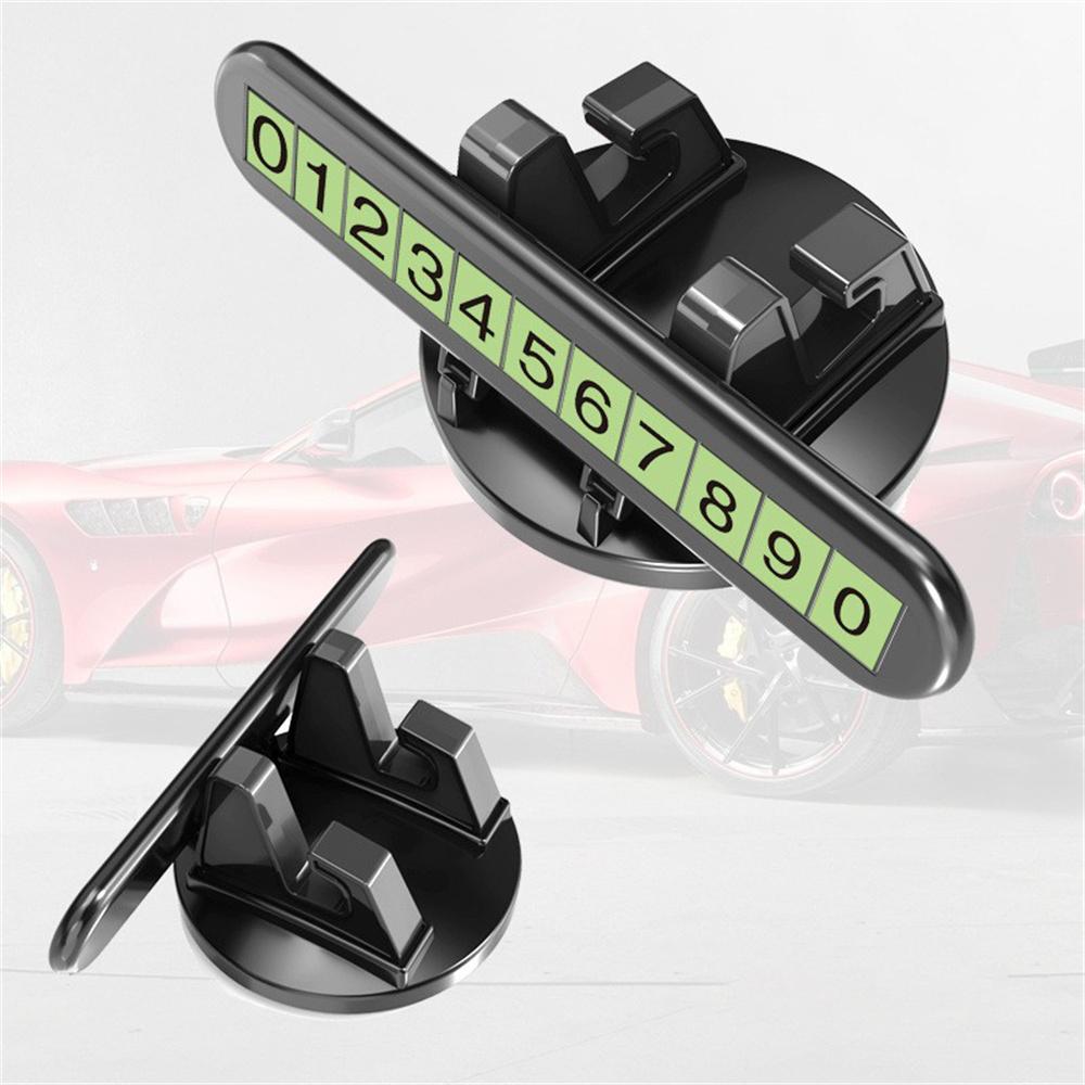 

Car Dashboard Mount Holder Stand w/ Phone Number Plate For Mobile Cell Phone GPS