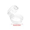 2Pcs Dustproof Clear Stove Knob Protector Durable Gas Oven Stove Knob Guard for Home Kitchen Daily Use Child Safety