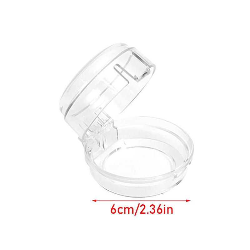 2Pcs Dustproof Clear Stove Knob Protector Durable Gas Oven Stove Knob Guard for Home Kitchen Daily Use Child Safety