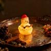 Christmas Night Light Small Resin LED Santa/Jesus/Snowman Lamp Christmas Nursery Nightlight for Kids Bedroom Tabletop Decor