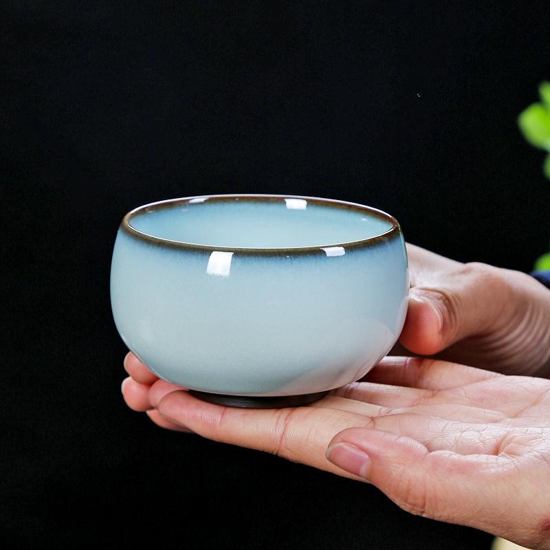 ברזל גלגל רשמי טיאנקינג קרמיקה קונג פו סט תה טעימה אישית ג'ון קילן סגנון סיני ג'יאן מאסטר כוס