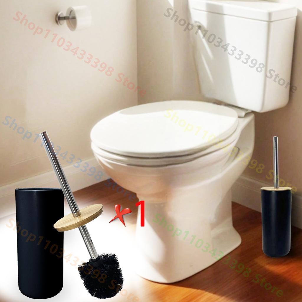 Toilet Bush Long Handle Plast Durable Cleaning Brush Home Decor Bathroom Accessories Detachable White Black Grey Bush for Toilet