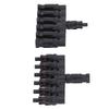 1 Pair Solar Branch Connector Panel Parallel Connection Cable Splitter Coupler DIY Mount Tool T7