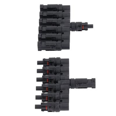 1 Pair Solar Branch Connector Panel Parallel Connection Cable Splitter Coupler DIY Mount Tool T7