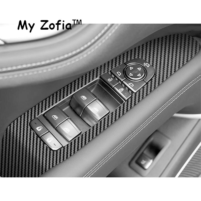 For BYD Sealion 7 EV 2024 2025 2026 Accessories New Car Carbon fiber Interior Decoration Cover Stickers ABS Accessories