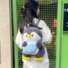 Schoolbag a Penguin Backpack Backpack Girl Doll Cute Plush Little Penguin Doll Schoolbag Cartoon Bag