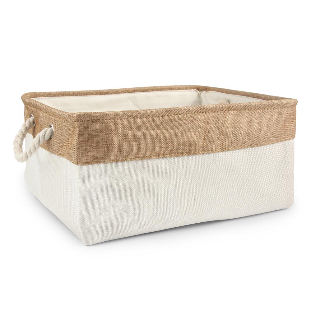 S/M/L Pet Toy Basket Sundries Sorting Cat Dog Clothes Storage Box Accessories Organize Storage Bin