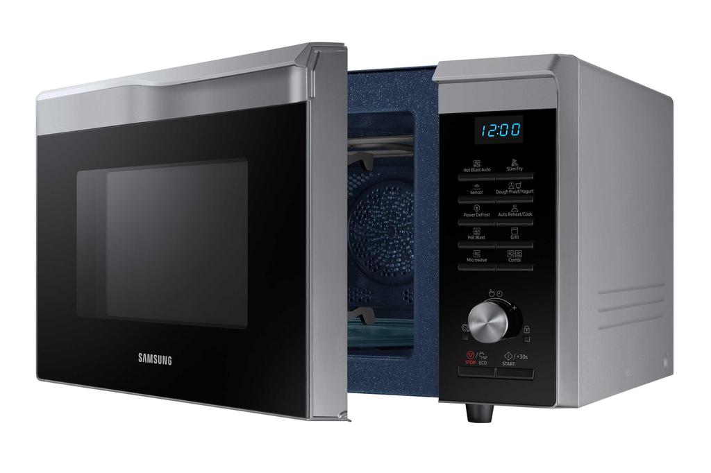 Samsung microonde mc28m6085ks/ethotblast, technologie slim fly, fonction  levitation et yaourt, revêtement ceramic inside, eco mo acquista in modo  economico — spedizione gratuita, recensioni reali con foto — Joom