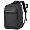 New Unisex Solid Color Waterproof and Breathable Business Fashion Casual All-match Daily Saving Backpack