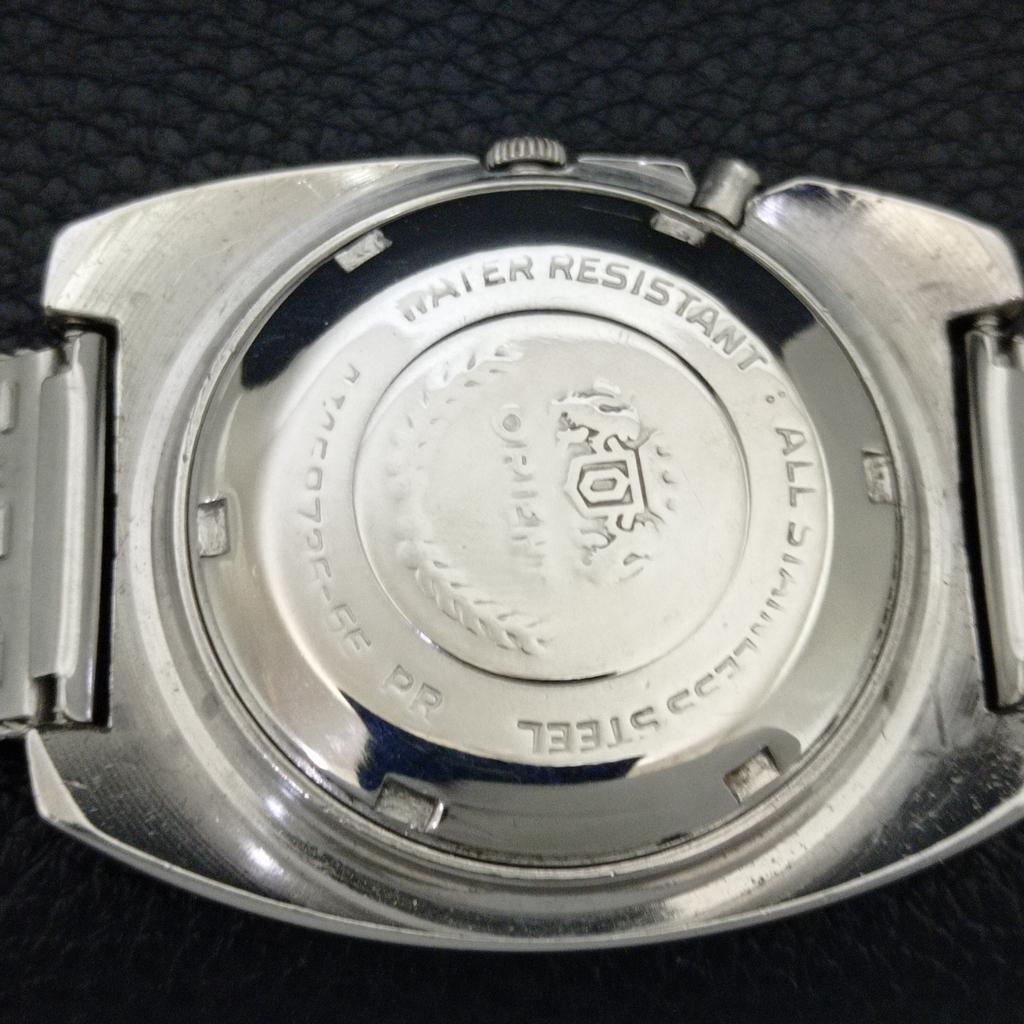 ORIENT AUTOMATIC 46941 VINTAGE JAPAN MENS ORIGINAL DIAL WATCH a704943-1