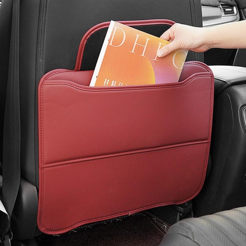 Easy Clean Waterproof Car Seat Protector Leather Cover Universal Car Seat Not Kick Mat Waterproof for Back Seats