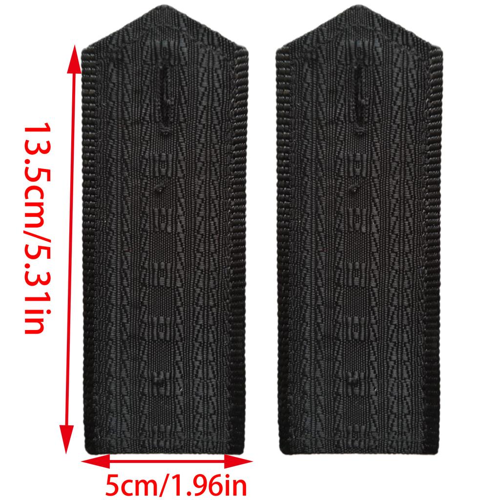 Shoulder Epaulets Uniform Epaulettes Shoulder Boards/Collar Flower for Professional Uniform Accessories Stage Performers