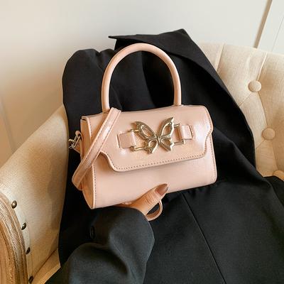 Sac à main Texture Douce Mode Printemps Polyvalent Messenger Petit Sac Carré