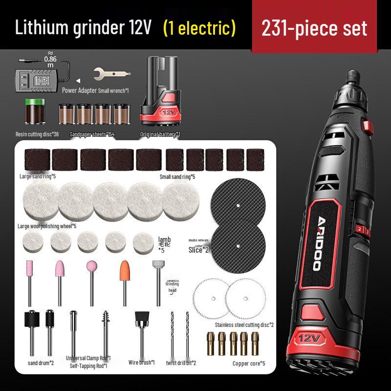 Handlicher Mini-Elektroschleifer und Polierer für Jadeschnitzerei und Haushaltsgebrauch